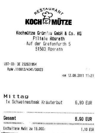 ssez Hffner Kochmtze Restaurant